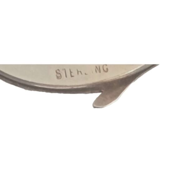 Sterling Silver Signed Artist TIM SMITH Dolphin In Wave Unique Cuff Bracelet - Picture 5 of 7